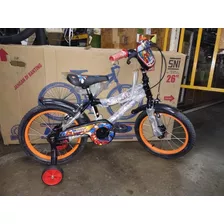 Bicicleta Rin 16 Marca United, Detalles Amigos Super Héroes.