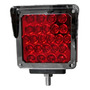 Mica Cuadrada 54 Leds Estrobo/mov Ambar/rojo Der