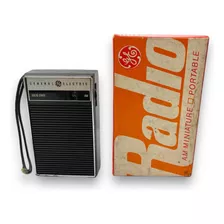 Rádio Portátil General Eletric Antigo Funcionando