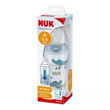 Mamadera Nuk First Choice Sil 300ml control Temp 0 A 6 Meses