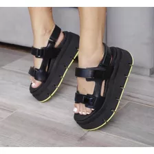 Sandalias Con Plataforma