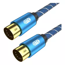 Emk Cable Din Midi De 5 Pines Macho A Macho, Compatible Con