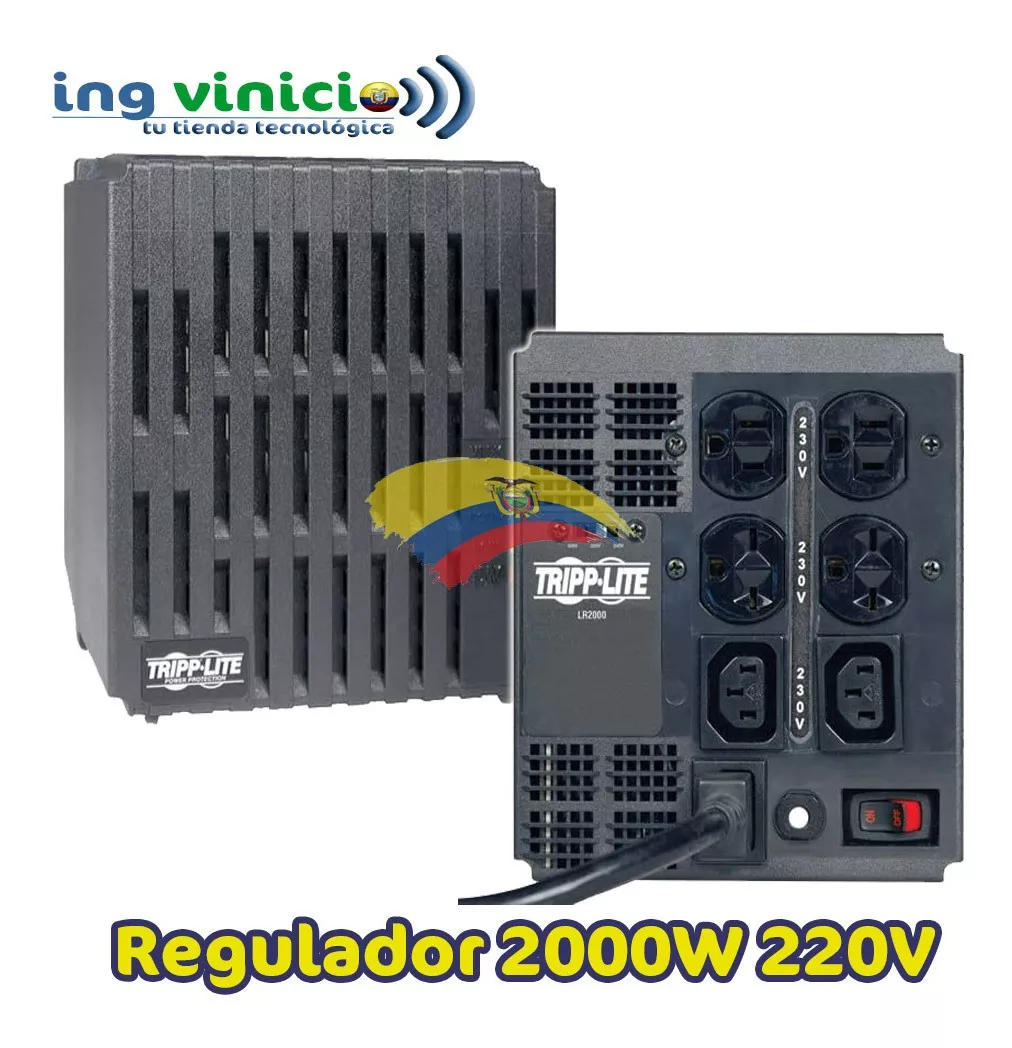 Regulador De Voltaje Tripp-lite Lr2000 220v 2kva 2000w 