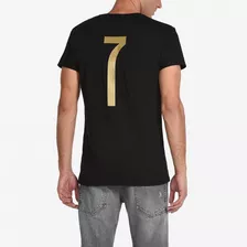 Polera Juventus C/ Logo Y Numero 7 ( Cr 7 ) 