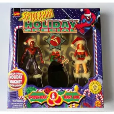 Spiderman Mary Jane Holiday Special Navidad Marvel 1997