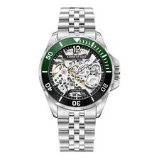 Reloj Hombre Kenneth Cole Kcwgl2233002 New York Color De La Correa Plateado Color Del Bisel Plateado Color Del Fondo Blanco