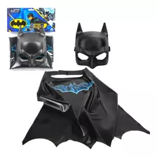 Fantasia Infantil Máscara Do Batman Com Capa Brinquedo Sunny