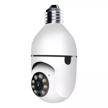 Câmera 360 Lampada Panorâmica Externa Full Hd 1080p Wi-fi