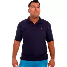 Kit C/2 Camisa Polo Masculina Plus Size G1 G2 G3 Oferta 