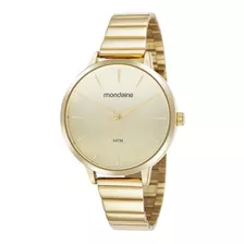 Relogio Mondaine Feminino Ref: 32339lpmvde1 Fashion Dourado