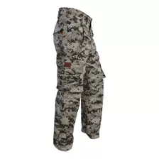 Pantalón Cargo Rip Stop Camuflado Marca Gaucho 