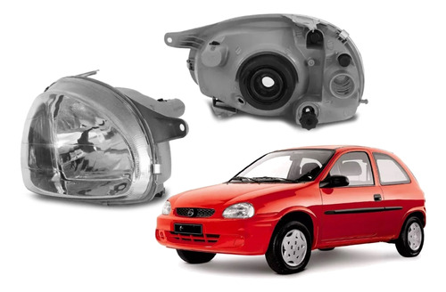 Par Opticos Para Chevrolet Corsa 2000 2001 2002 2003 2004 Foto 4