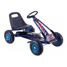 Auto A Pedal Cuatriciclo Buggy Kart Para Niño Ruedas De Goma