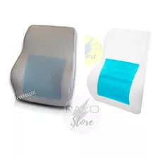 Cojin Lumbar Espaldar Ortopédic Viscoelástic Con Gel +funda