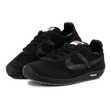 Tenis Panam Juvenil Suela Jogger Color Negro 22-29