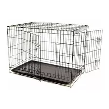 Caja De Perro 36x23x26 'jaula Grande Para Mascotas De 2 Puer