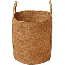 Cesto Decorativo Em Fibra Natural 26 Cm - Espressione