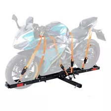 Soporte Remolque Motocicleta Enganche Rampa Para Camioneta