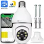 Câmera De Segurança Ex Decor Lâmpada Ip Wi-fi 360º Visão Noturna App Yoosee Branco