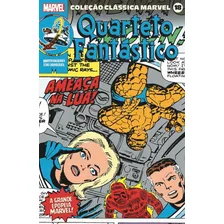 Coleção Clássica Marvel Vol. 18 - Quarteto Fantástico Vol. 3, De Lee, Stan. Editora Panini Brasil Ltda, Capa Mole Em Português, 2021
