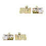 Par Chapas Para Puertas Del Ford Courier 01-12