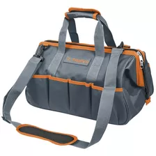 Bolso De Trabajo Para Herramientas 16 Truper 17102 Color Gris