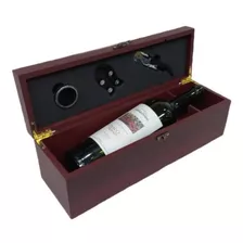 Set De Vino 3 Piezas +caja Porta Botella- Regalo Empresarial
