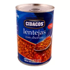 Lentejas Cidacos Con Chorizo 425g