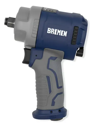 Llave Impacto Neumatica Compacta Bremen 1/2 745 Nm 7810 Dgm Gris
