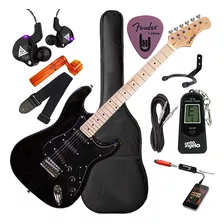 Kit Guitarra Stratocaster + Interface Para Smartphone