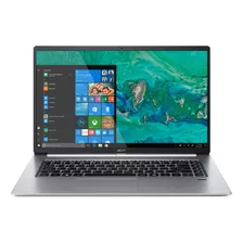 Notebook Acer Swift 5 Sf515-51t-73ty Pure Silver Táctil 15.6 , Intel Core I7 I7-8565u 16gb De Ram 512gb Ssd, Intel Uhd Graphics 620 60 Hz 1920x1080px Windows 10 Home