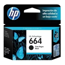 Cartucho Hp 664 Negro