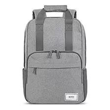 Solo Re: Claim Mochila Portátil De 15.6 Pulgadas, Gris, Tall