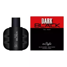 Perfume Negro Oscuro Para Hombre Edt 100 Ml