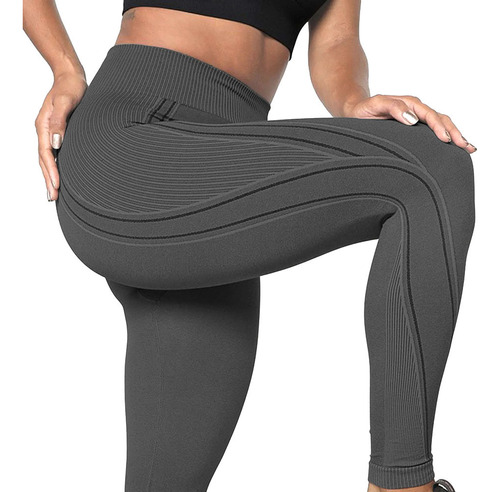 Calça Legging Max Lupo Sport Feminina Fitness Academia Leguin Legues 71053  Original - Preto