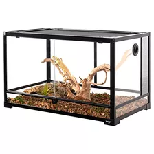 Terrario De Reptiles De Vidrio Templado De 40 Galones, ...