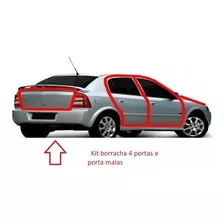 Kit Borrachas De Vedação Astra Hatch 2010 2011 4 Portas 