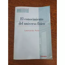 Livro El Conocimiento Del Universo Físico De Leonardo Polo