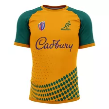 Camiseta Rugby Wallabies Australia Picton Reforzada Mundial