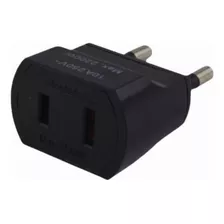 Adaptador Enchufe Europeo-americano 2p Mec Pack 10 Un. Sec 