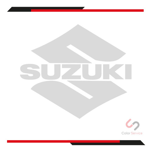 Calca Sticker Suzuki Logo Para Moto O Carro 1pza De 15x15cm Foto 4