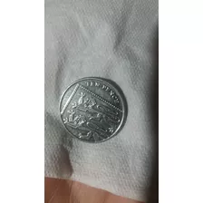 Moneda Ten Pence 2015 Elizabeth 2 