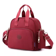 Mochila Bolso Mujer Nylon Multifuncional Con Usb P/ Viaje 