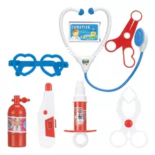 Kit Médico Infantil 8 Peças Art Brink