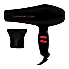 Secador Potente Pelo Cabello Lemman 3000w + 1 Boquilla 