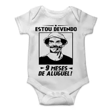 Body Bebe Personalizado Seu Madruga Chaves 9 Meses Aluguel 1