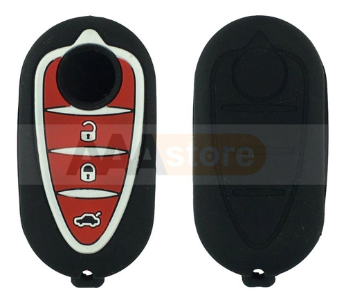 Funda Silicon Protector Llave Alfa Romeo Tipo Navaja Foto 3