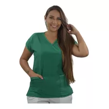 Kit C/4 - Scrubs Blusa Bata Enfermagem-medicina-cuidadora 