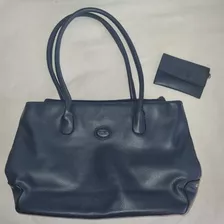 Cartera Tote Cuero Vacuno Monedero (no Prune) 