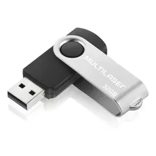 Pendrive Twist Preto 32gb Multilaser - Pd589